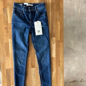 Levi's 720 High Rise Super Skinny Women's Jeans in Echo Storm size 23W x 28L
